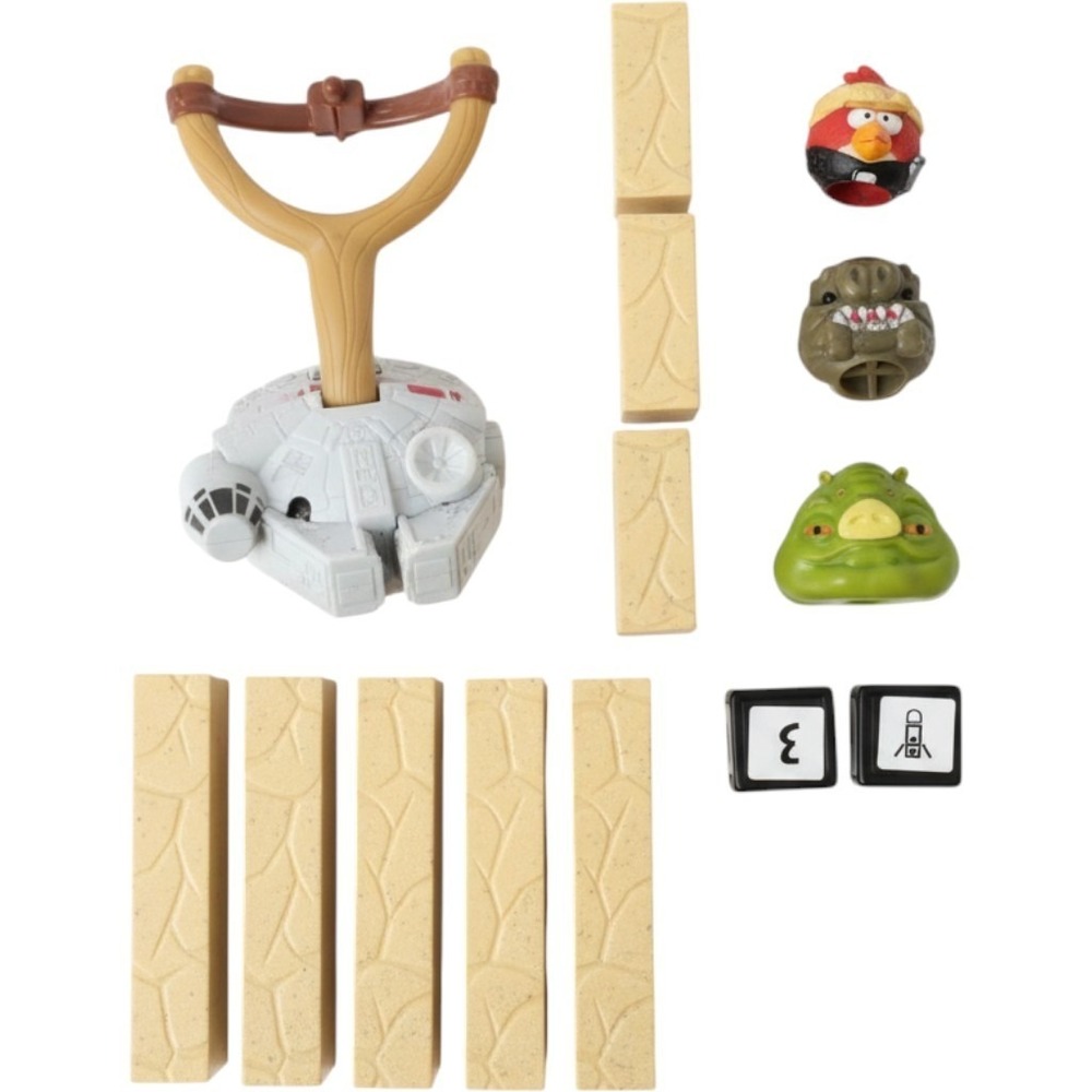 ANGRY BIRDS Star Wars Tatooine Battle Game Jenga Hasbro 2012 Replacement Pieces